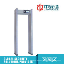 255 Level Multi-Alarm Door Frame Metal Detector with Self Diagnostic function